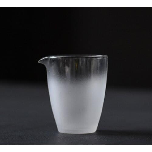 LUWU heat-resistant glass tea pitchers gongdaobei chahai kungfu tea accessories 190ml