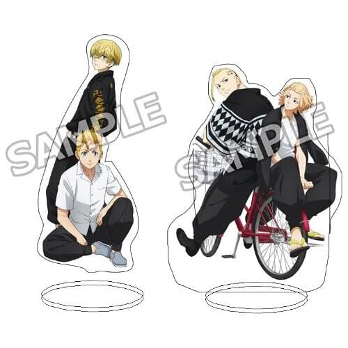 Tokyo Revengers Bicycle Series Acrylic CP Stand Figure Model Desktop Toy Cosplay Sano Manjiro Hanagaki Takemichi Tachibana Naoto