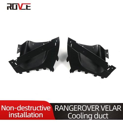 Auto Front Bumper Air Duct Cooling Vent For Land Rover RoverRange Velar L560 LR095012 LR095013 Cooling Duct