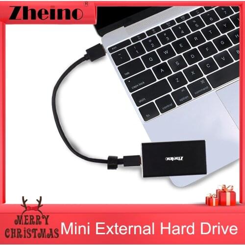 Zheino USB3.0 External SSD 120GB 240GB 480GB 128GB 256GB 512GB Metal Case with mSATA Internal Solid State Disk