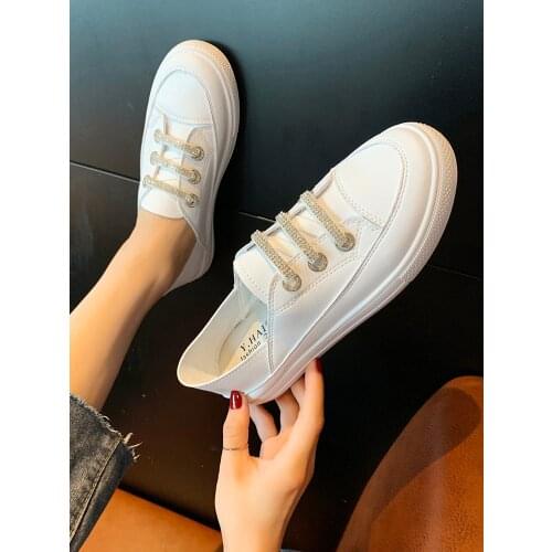 Koovan Womens Sneakers Female 2020 Summer New Fashion Super Breathable Sports Flat Bottom Shoes Lazy Girls Shoes