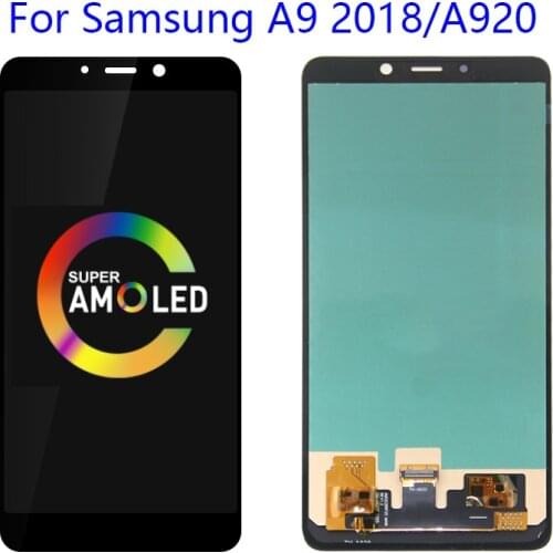 Suitable for Samsung A9 2018 A920 LCD display assembly touch screen digitizer Samsung Galaxy A9 2018 A920 6.3" screen