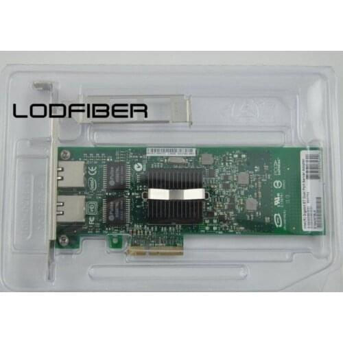 E1G42ET Dual Port PCI express Server Adapter 10/ 100/ 1000Mbps PCI-Express 2 x RJ45