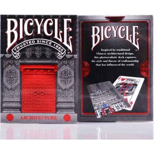 Bicycle Architecture Playing Cards Poker Size USPCC Collectible Deck Magic Card Games Magic Tricks Props for Magician