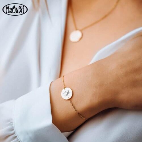 Personalized Mens Bracelet Engraved Gesture Pattern Minimalist Jewelry Stainless Steel Customized Bracelet Best Friend Gift