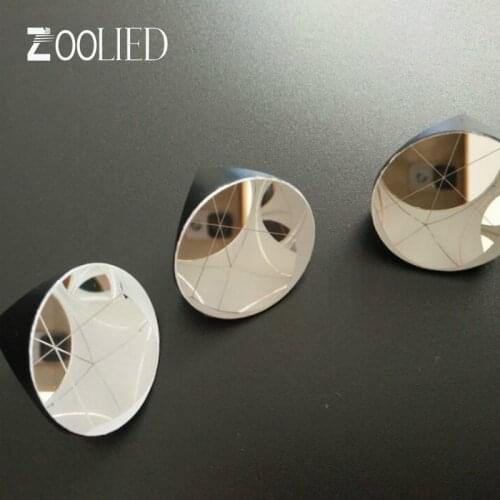 25.4mm retroreflector Silver coated Corner Prism K9 Laser prism Trihedral Retroreflector 5 arc secs protective bevelreturn Beam