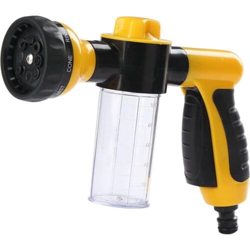 Portable Auto Foam Water Gun High Pressure 3 Grade Nozzle Jet Car Washer Sprayer Cleaning Tool Automobiles Washing Snow Foam Gun