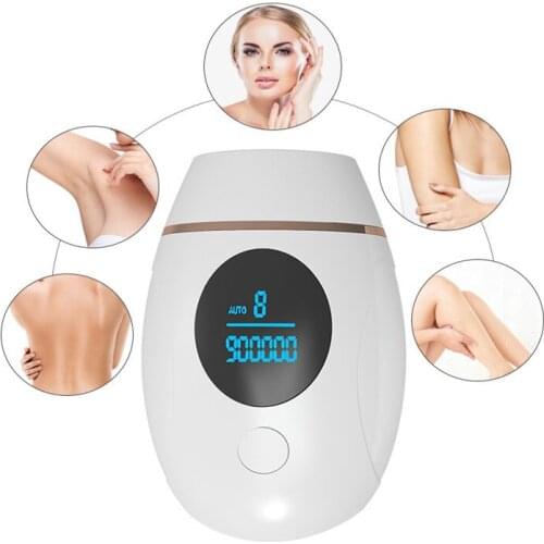 Professional Laser Hair Removal Device 990000 Flash Female Electric Epilator Pulsed Light Depilator Home Laser Photoepilator
