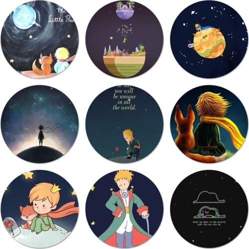 Clear Little Prince Badge Brooch Pin Accessories For Clothes Backpack Decoration gift 58mm