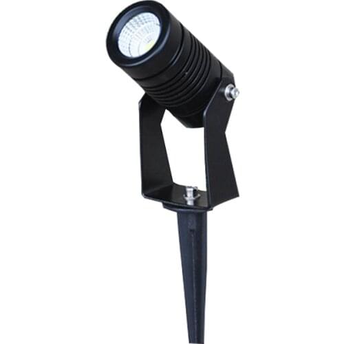 LED COB Garden lighting 1W 3W 5W 7W 9W Outdoor Spike Lawn Lamp Waterproof Lighting Led Light Garden Path Spotlights AC220V DC12V