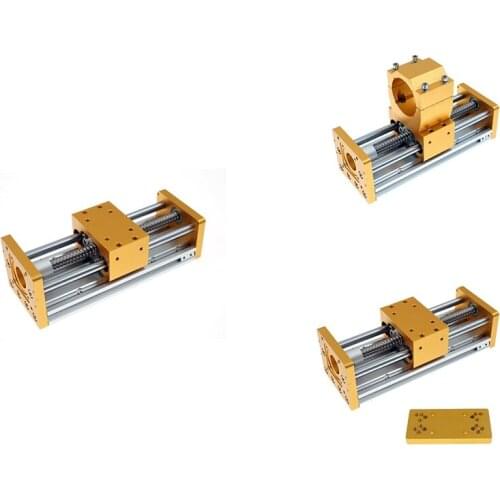 Zaxis Aluminum Sliding 120Mm Stoke Engraving Machine Accessories Nema 23/57 Stepper Motor Spindle Diameter 52Mm