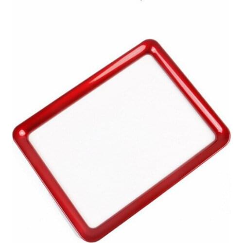 1PC Navigation Screen Frame Cover Trim Dashboard Panel Decoration Central Control Decoration Trim for Dodge Challenger 2015-2020