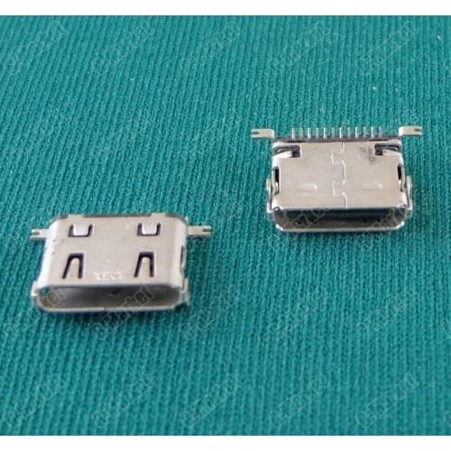 10X 12 Pin Mini Micro USB connector 12P USB Charing Connector for Samsung lenovo huawei HTC Cell Phone mobile /Smart Phone