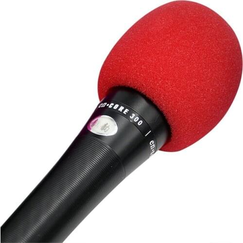 12Pcs Microphones Sponge Covers Windscreens Washable Thicken Windshield Home KTV Universal Accessories