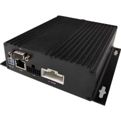 Factory Support 4 Channel 1080P H.265 Vehicle CCTV MDVR Dual SD Card Recording Truck Camera System Mobile DVR