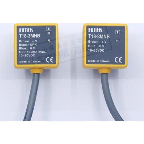 Free shipping high quality 100% new FOTEK Yang Ming sensor T18-3MNB+18T photoelectric photoelectric switch sensor Original Genui
