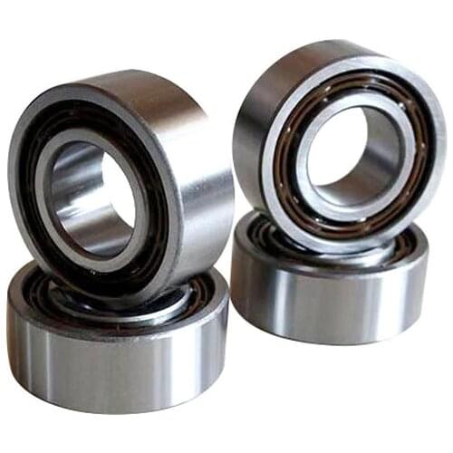 Free shipping high quality double row angular contact rubber cover bearing 5200 5201 5202 5203 5204 5205 5206 2RS