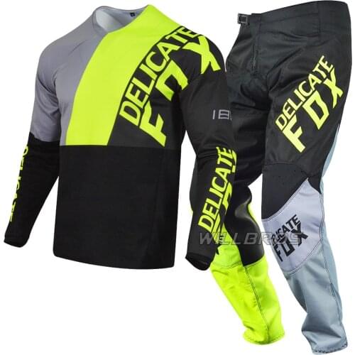 2020 Delicate Fox 180 LOVL SE Gear Set Jersey Pant Combo Suit Motorcycle MTB Bike Kit