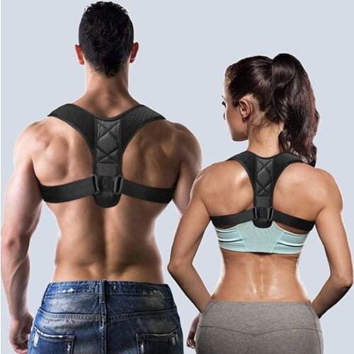 Medical Adjustable Clavicle Posture Corrector Men Woemen Upper Back Brace Shoulder Lumbar Support Belt Corset Posture Correction