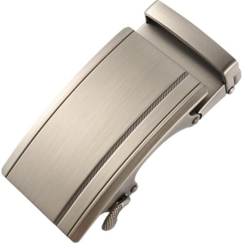 Fashion Mens Business Alloy Automatic Buckle Unique Men Plaque Belt Buckles 3.5cm Ratchet Men Apparel Accessories LY136-222630
