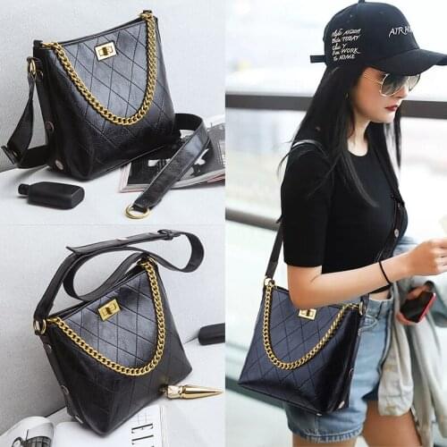 2020 new Crossbody Bags For Women Designer Tote Hand BagFashion Womens Rhombic One-shoulder Bucket Bag Messenger Bags Bolsas