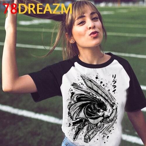Attack on Titan Titans Attack clothes t shirt women vintage couple tumblr plus size harajuku kawaii top tees tumblr