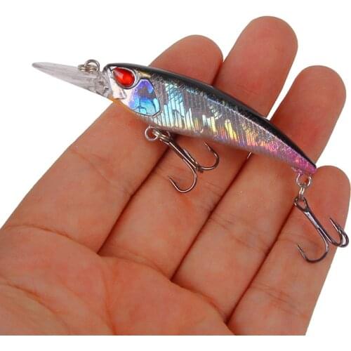 1PCS Floating Freshwater Minnow Fishing Lures 5g/75mm Artificial High Quality Bass CrankBait Hard Bait Fishing Accessories