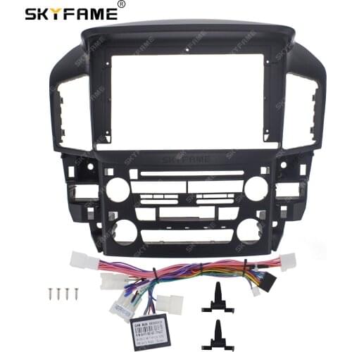 SKYFAME Car Fascia Frame Cable Canbus For Lexus RX RX300 TOYOTA Harrier 1998-2003 Big Screen Audio Dash Panel Frame Fascia