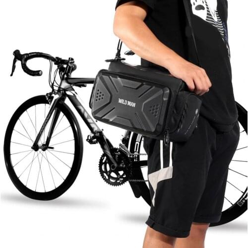 Reflective Practical Bicycle Upper Pipe Bag Upper Pipe Bag Large Capacity for Electric Vehicle