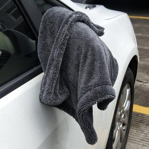 Microfiber Twist Car Wash Towel Professional Super Soft Cleaning Drying Cloth Towels for Cars Washing Polishing Waxing Detailing