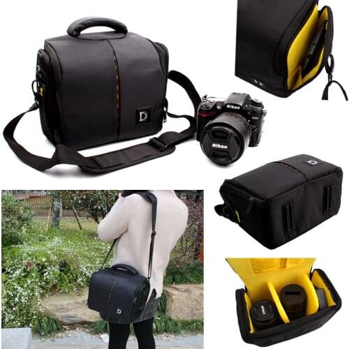 Waterproof Camera Case Bag with Strap for Nikon D3400 D3300 D3200 D5100 D7100 D5200 D5300 D780 D7000 D610 P900 P520 D750 D7200