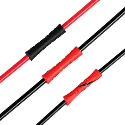 1/4/8/12pcs Bike Brake Shift Line Cable Protective Sleeve Bicycle Frame Paintrubber Protector Cover