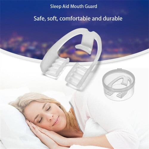 1PC Sleep Aid Mouth Guard Bruxism Teeth Grinding Guard Sleep Mouthguard Splint Clenching Protector Tools