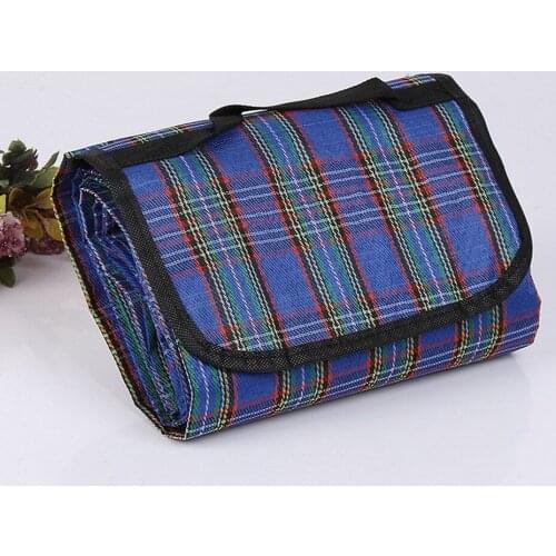 150cmx180cm Folding Camping Mat Plaid Baby Climb Outdoor Beach Picnic Lightweig Waterproof Sleeping Camping Pad Mat Blanket