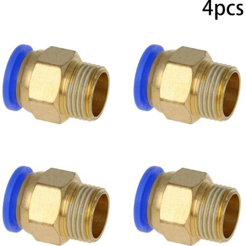 2-10pcs PC12-03 PC12-04 Hard-mounted Pneumatic Connectors G Thread Fittings 12mm-16.5mm 12mm-20mm 2020 New Hardware Components