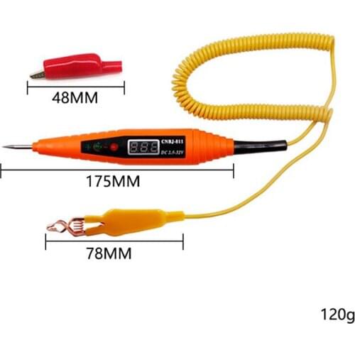 Automobile Ignition Test Pen Digital Display Test Pen Electrical Diagnostic Tool