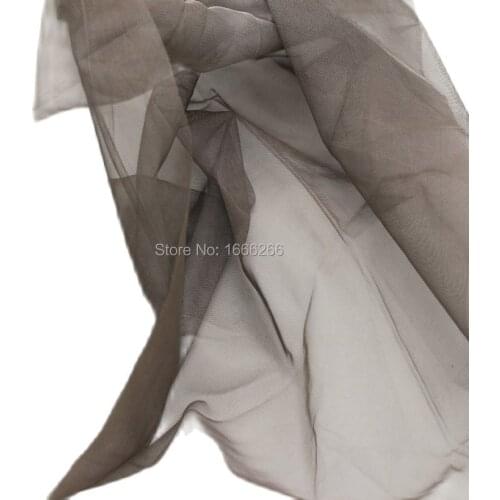 BLOCK EMF 100% Silver Fiber Mesh Transparency Fabric Used For Hometextile