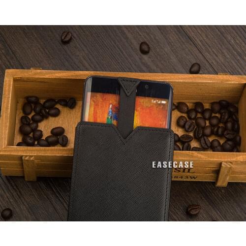 A3 Custom-Made Real Genuine Leather Case Sleeve for HUAWEI Mate 9 Pro / Mate 9 Porsche