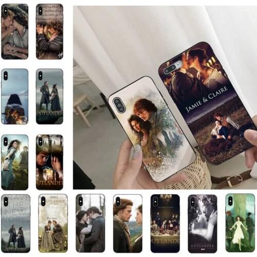 OUTLANDER TV series Phone Case For iPhone 11 8 7 6 6S Plus 7 plus 8 plus X XS MAX 5 5S XR 12 11 Pro max se 2020 Funda Cover