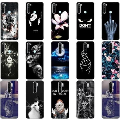 For xiaomi Redmi Note 8T Case Silicon Soft TPU Back Cover For xiaomi Redmi Note 8 2021 global Phone Case For Redmi NOTE 8 PRO