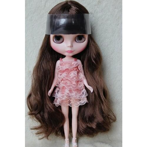 Blygirl Blyth doll Brown bangs curls dolls No.2986 general body 7 joints normal skin color