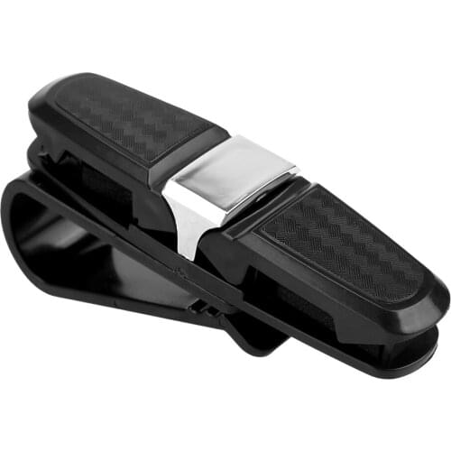 LEEPEE ABS Portable Eyeglasses Clip Car Sun Visor Sunglasses Holder Fastener Cip Car Glasses Cases Ticket Card Clamp