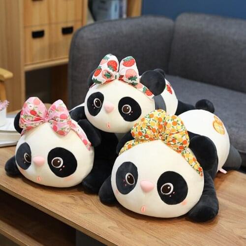 Cute Panda Plush Toys Hobbies Cartoon Animal Stuffed Toy Dolls for Children Birthday Christmas Gift