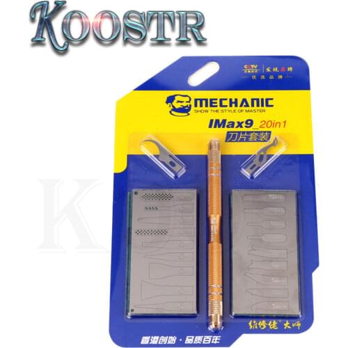 Mechanic Multi-Function Mobile Phone IC Chip CPU Remover with Blades for iPhone Motherboard NAND Glue Removal BGA Repair Tools