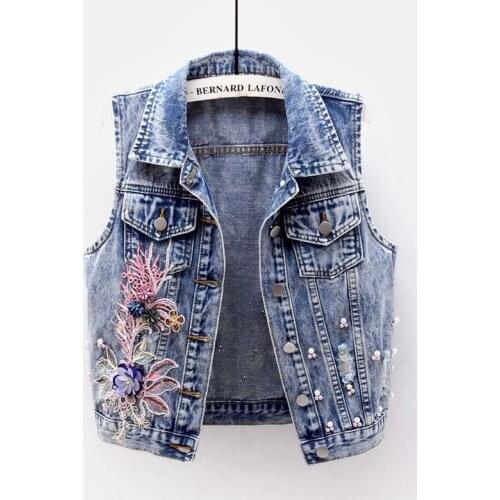 Женские джинсовые жилеты Supodeth China At AliExpress