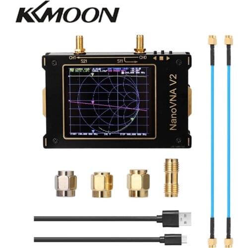 S-A-A-2 NanoVNA V2 3G Vector Network Analyzer 3.2 Inch Antenna Analyzer Shortwave HF VHF UHF Measure Duplexer Filter