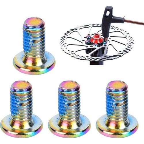 12Pcs M5x11.5 MTB Road Bike Bicycle Disk Brake Rotor Bolts Steel T25 Torx Screws freio hidraulico shimano