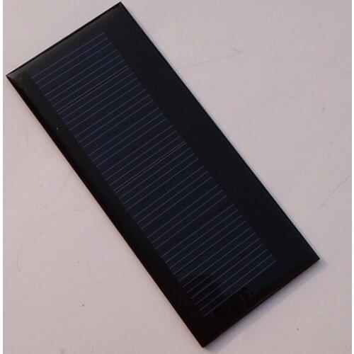 High Quality 0.3W 5.5V Solar Cell Polycrystalline Solar Panel Soar Module DIY Solar Charger 86*38*3MM 10PCS/Lot Free Shipping