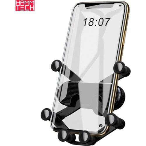 Snap-in Universal Car Gravity Mobile Phone Holder Air Outlet Gravity Stand