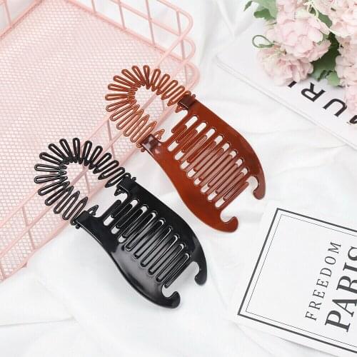 Fashion Big Size Retro Hair Claws Banana Barrettes Hairpin Crab Ponytail Scorpion Hair Clip For Women Hair Accessories